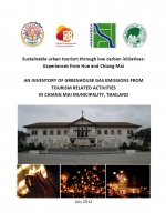 An inventory of greenhouse gas emissions from tourism related activities in Chiang Mai municipality, Thailand
