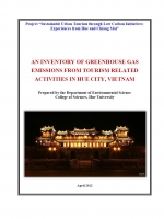 An inventory of greenhouse gas emissions from tourism related activities in Hue City, Vietnam