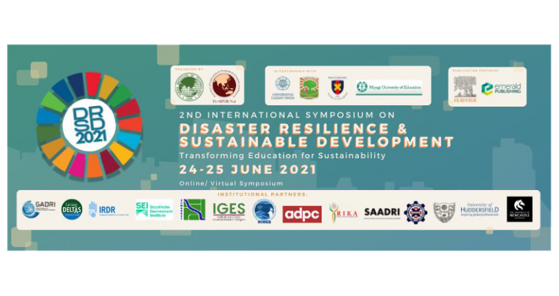 SUMERNET speakers to feature in webinar on "Disaster Resilience and Sustainable Development"