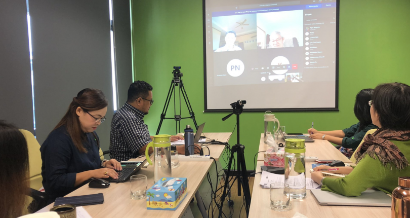 SUMERNET adopts environment-friendly online meetings to cope with travel restrictions