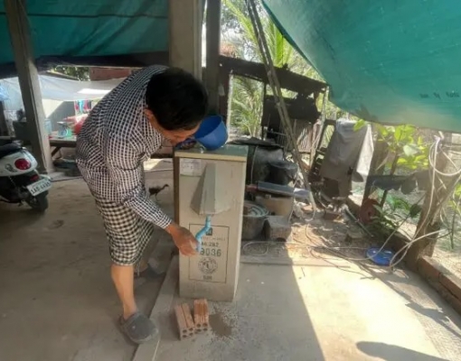 Addressing water scarcity via solar-powered groundwater treatment system in rural Cambodia: Benefits and challenges