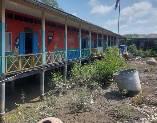 Rising seas, resilient voices: A school’s fight for survival in Samut Prakan, Thailand