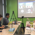 SUMERNET adopts environment-friendly online meetings to cope with travel restrictions